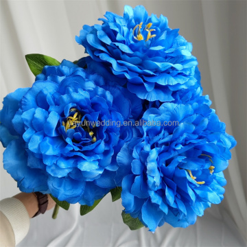 Wholesale High Quality Artificial Large Peony Flowers for Wedding and Home Decor