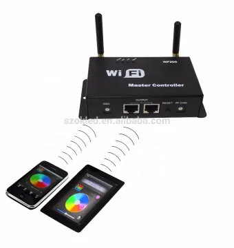 WiFi Multipoint RGB LED Strip Controller: Easy Remote Color Change for Multiple Locations