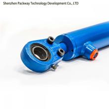 Mentallurgical cylinder with sliding ball hinge bearing
