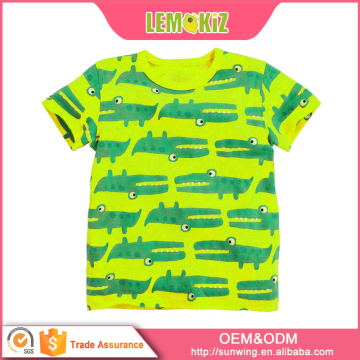 New Design Fashion Clothing 2016 Tee Shirt Child Summer Short Sleeve T Shirt
