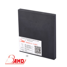 Extruded black abs plastic sheet