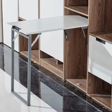 High-Quality Space-Saving Foldable Wall-Mounted Dining Table Set