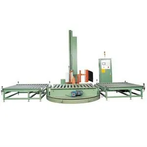 automatic online pallet stretch wrapping machine