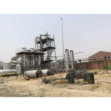 used motor oil refinery to diesel machine