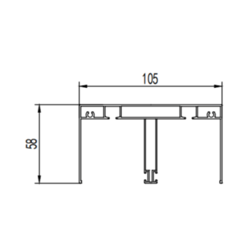 Schiebfenster Aluminiumprofil Extrusionsformen