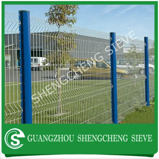 China manufacture Home and Garden galvanized 3D wire mesh fence