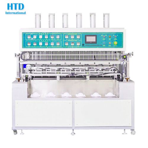 Máquina de máscara de copa N95 semiautomática para formación de copa