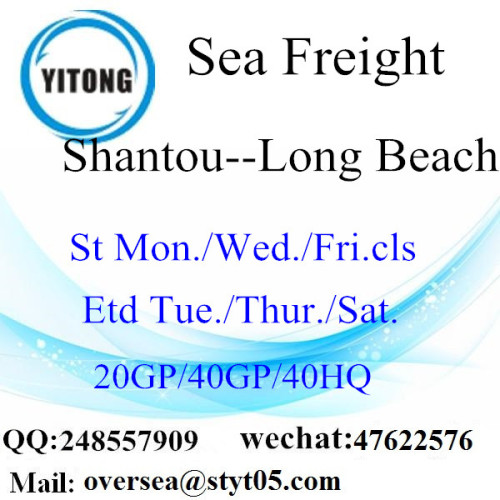 Ocean Freight From Shantou To Long Beach