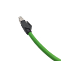 Pemasangan fleksibel ethernet lurus RJ45 kabel lelaki