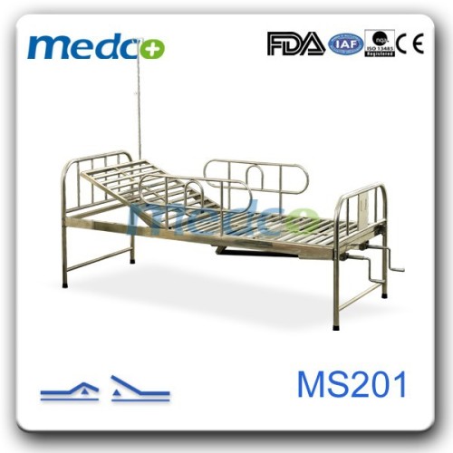 2-crank manual hospital bed hot MS201