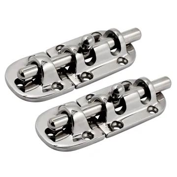 Barrel Bolt with Padlock Latch Slam Latch Locking Lift Marine Boat Lock Handle Flush Pull Latches Flush Pull Hatch