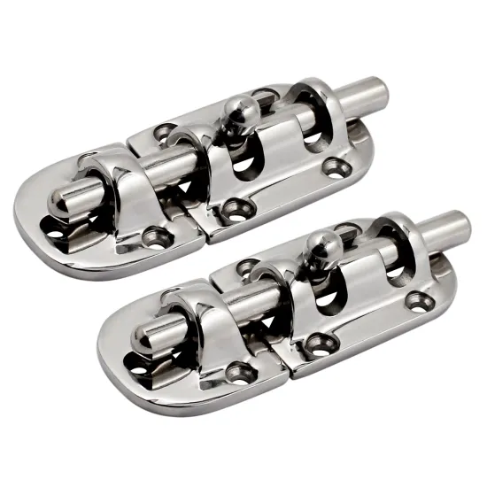 Barrel Bolt with Padlock Latch Slam Latch Locking Lift Marine Boat Lock Handle Flush Pull Latches Flush Pull Hatch