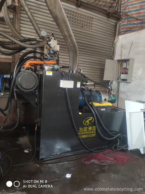 Hydraulic Scrap Metal Shavings Briquette Making Machine