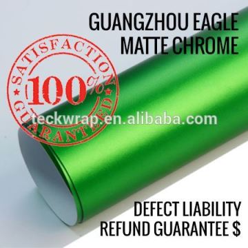 1.52*20M Pvc Material Matte Chrome 3M Car Wrapping Vinyl 3M Chrome Vinyl Film