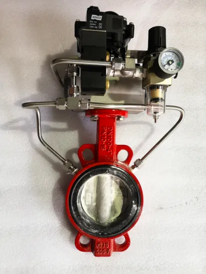 Inflatable Butterfly Valve with Pneumatic Atuator