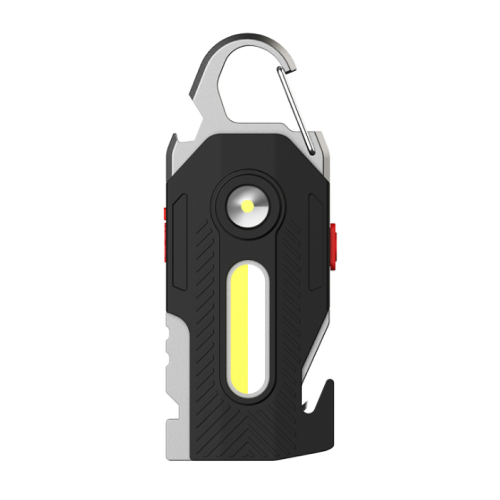 Portabel kecil LED Keychain Senter Cob Work Light