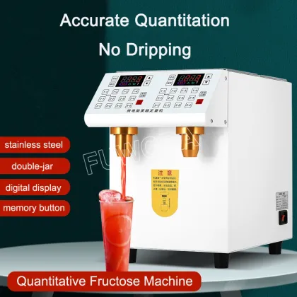 2022 New Automatic Fructose Dispenser Machine for Bubble Tea Shops: 10L Electric Fructose Machine