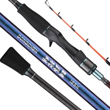 OEM 1.85m 1.5 Section Fuji Guide Titanium Alloy Top Saltwater Jigging Rod