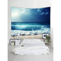 Tapisserie Wandbehang Ocean Sea Wave Beach Serie Tapisserie blau Tapisserie für Schlafzimmer Home Wohnheim Dekor