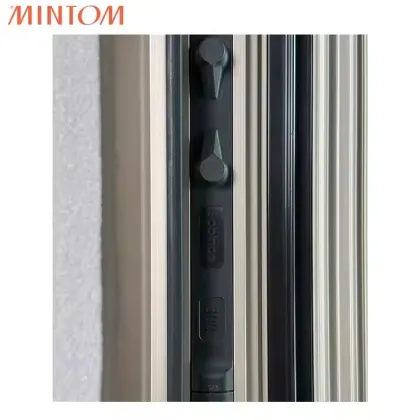 Large View Floor-to-Ceiling Double Tempered Glass Micro-ventilated Fixed Aluminum Corner Windows