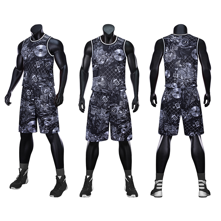 Sublimation Basketball Uniform Design For Team