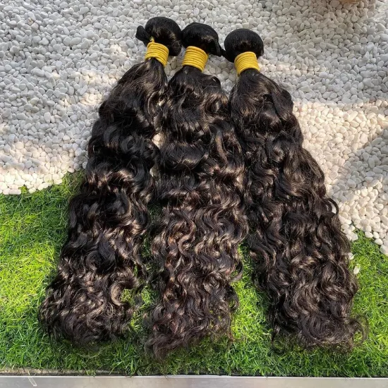 Factory Wholesale Cuticle Aligned Grade 10A Peruvian Deep Loose Wave Virgin Hair Bundles