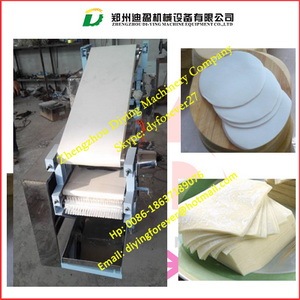 Stainless steel automatic gyoza/samosa wrapper/skin forming machine