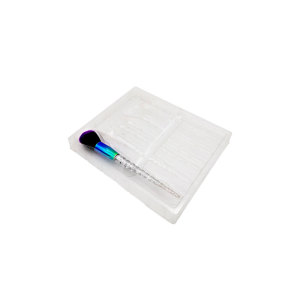 Custom clear plastic cosmetic blister trays packaging