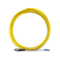 PVC LSZH LC single mode fiber patch cable
