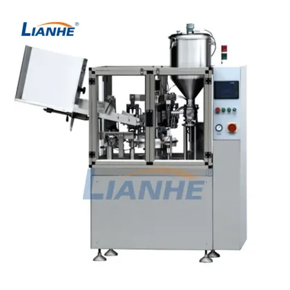 Automatic Skincare Cleanser Lotion Tube Filling and Sealing Machine