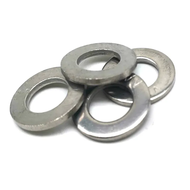 High-Density Galvanized Steel Round Lock Washers