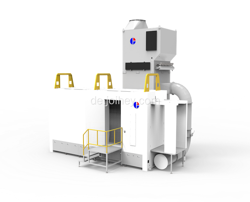 SFB Unipolar Recyclingpulverbeschichtungskabine