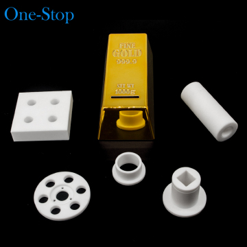 CNC Machining Plastic Parts PTFE OEM ODM Ειδικά τμήματα σχήματος PTFE