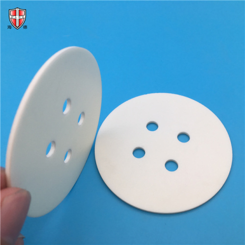 punching drilling aluminum oxide ceramic disc disk roundel