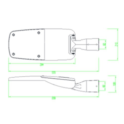 LEDER Modern Design 30W-200W LED Street Light