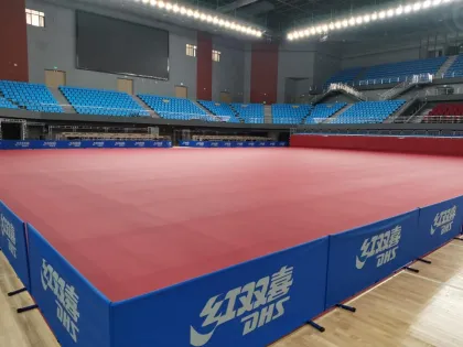 ITTF table tennis sports PVC flooring for WTT