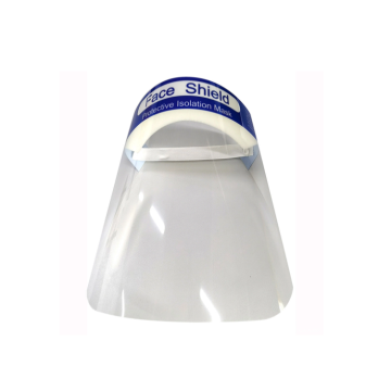 Anti-splash isolatie masker gemaakt van glas plastic
