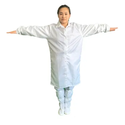 Custom Dustproof Antistatic Clothing: Cleanroom Smock Suits and Gowns