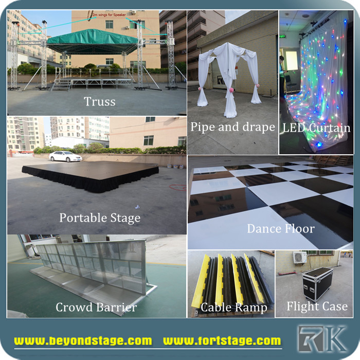Beyond stage portable stage decent stage adjustable height stage platform mobile stage  (1)