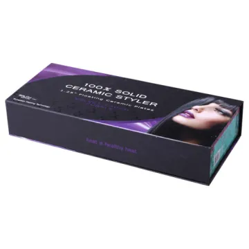 Fashion Colorful Hair Electronic Gift Products Packaging Box