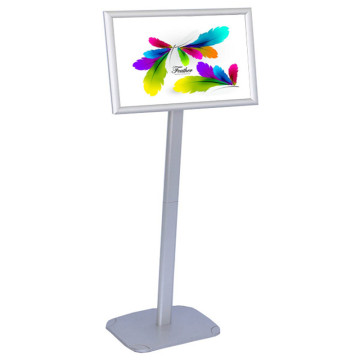 support d'affiches du menu en aluminium A4