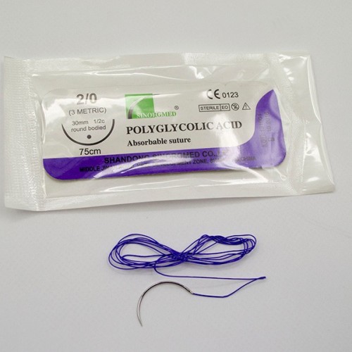 Disposable Absorbable Sterile Surgical Suture Raw Material, High ...