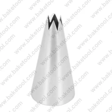 Stainless steel304 cake decorating open star tips #339