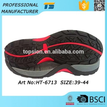 High Density High Flexibility Shoe Sole Factory Phylon Trekking Men Slip Resistant Rubber Sole Shoe Repair