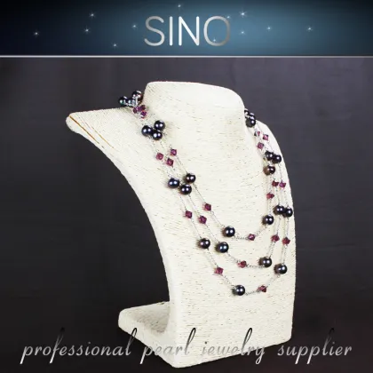 N0.5 wholesale jewelry 2015 fashion necklace pearl chinese pearl necklace freshwater pearl necklace