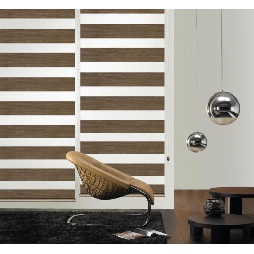 Bedroom dining room printed Zebra blinds polyester fabric