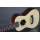 Novo ukulele de corda branca de 23 polegadas