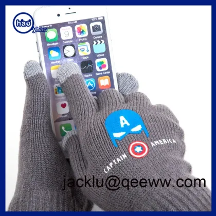 Harry potter Patterned Winter Warm Acrylic Hand Touch screen gloves