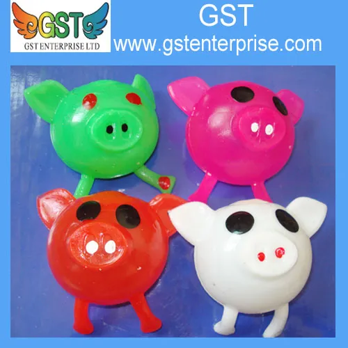 Pig Splat Ball Assorted Colors