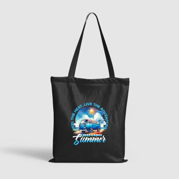 Large Capacity Summer Adventures Canvas Tote Bag